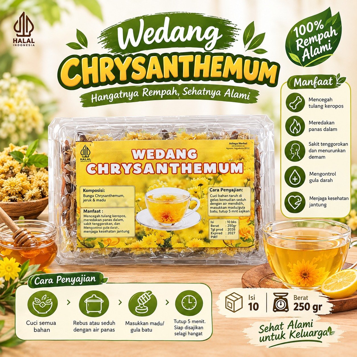 Wedang Chrysanthemum